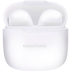Grundig Draadloze Oordopjes - Bluetooth In Ear Oordopjes 200mAh - Oortjes Draadloos met 3 Uur Afspeeltijd - Earbuds voor Hands Free Bellen - Incl. Oplaadcase USB-C Oplaadkabel
