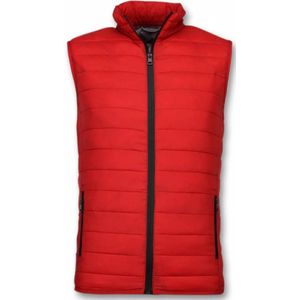 Bodywarmer Heren - Casual Bodywarmer - Rood