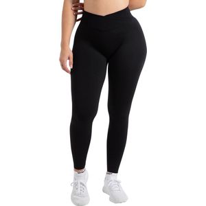 Smilodox Leggings Dames Silvia Scrunch - Hoge Taille Sportbroek Opaque Fietsbroek Dames, Booty Scrunch - Elastische Fitness Scrunch But Lift Leggings voor Yoga, Sportschool, Workout & Vrije Tijd