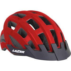 Lazer Helm - Unisex - rood/zwart