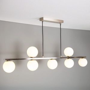 Luxe hanglamp met melkwit glas - Syv