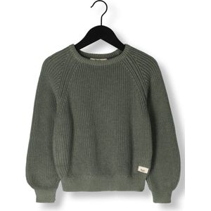 Baje Studio Cove Truien & Vesten Jongens - Sweater - Hoodie - Vest- Groen - Maat 68.