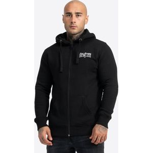 Benlee Chest Logo Kapuzensweatjacke mit Reißverschluss schmale Passform Black-3XL