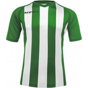 Acerbis Sports JOHAN STRIPED S/SL JERSEY (Sportshirt) GREEN/WHITE XS height JR: 156/165 .061