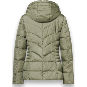 District - Montana - Gewatteerde Jas - Groen - Waterafstotend