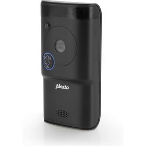 Alecto DVC-1000 Wifi deurbel met camera - Monitor je deurbel wereldwijd met gratis app - Antraciet