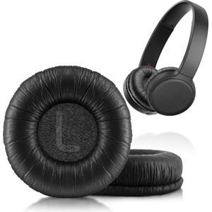 Vervangende oorkussens compatibel met Sony WH-CH510 draadloze hoofdtelefoon oorbeschermers (zwart)