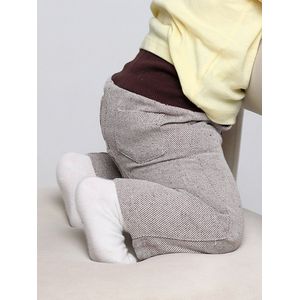 RobyKris Baby Broek - Katoen - Lichtbruin - Maat 68-74