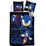 Sonic Dekbedovertrek Lets Go – 140 X 200 Cm – 70 X 90 Cm