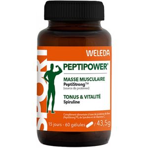 Weleda PeptiPower Masse Musculaire Tonus & Vitalité 60 Capsules