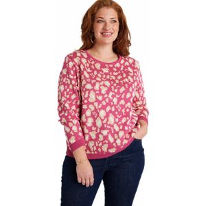 Trui - Luipaardprint - Ronde Hals - Dames