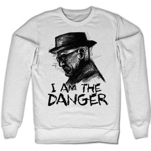 Breaking Bad I Am The Danger Sweatshirt SP-3-BRB013-H49-12 White-S