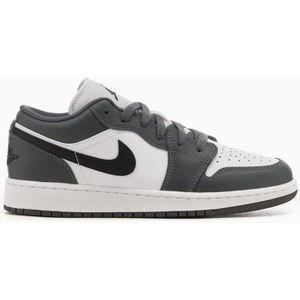 Nike Air Jordan 1 Low (GS) - Grijs/Wit - Maat 39 - Doos zonder deksel