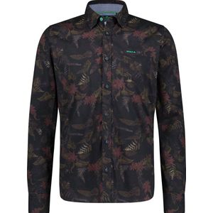 NZA - Heren Overhemd - Opua - 22KN551 - 1652 Steady Navy