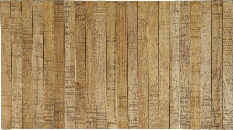 WOOOD - Armleuningdienblad - Eikenhout - Lichtbruin - Slank Latten Design