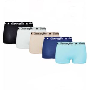 GIANVAGLIA - Deluxe GVG-8037 - Dames Boxershort - 5-Pack - Katoen