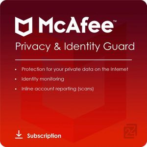 McAfee Privacy & Identity Guard - 1 Apparaat - 1 Jaar