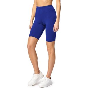 Bellivalini - BLV-BLV50-149-LE - Dames Leggings - Kobalt - Sport - Vrijetijdsbroek - Kort