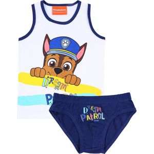 Wit-blauwe T-shirt + onderbroek van Paw Patrol