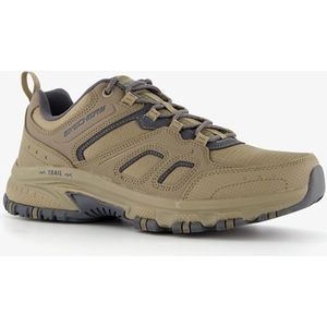 Skechers Hillcrest heren wandelschoenen beige - Maat 42 - Extra comfort - Memory Foam