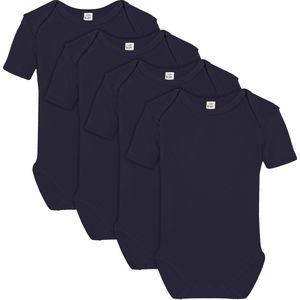 Link Kidswear Unisex Rompertje - Navy - Maat 50/56