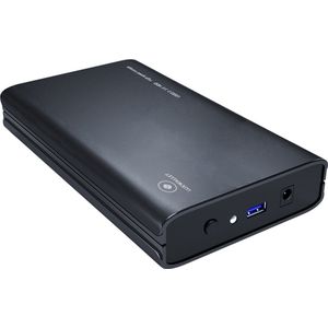 LUXWALLET DM35 Externe Harde Schijf Behuizing  - Geschikt voor 2.5/3.5 inch SATA 3.0 – USB 3.0 – SSD/ HDD Behuizing - Draagbare harde Schijf Case - Zwart