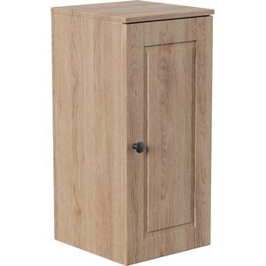 Badkamerkast Borneo Eiken - MDF - Breedte 36.8 cm - Hoogte 75 cm - Diepte 35.2 cm