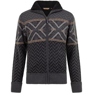 Life-Line - Bram 2 - Gebreid Vest - Grijs