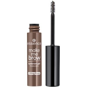 essence Make Me Brow Eyebrow Gel Mascara 02 Browny Brows - 3 x 3,8 ml - Voordeelverpakking