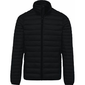 Outdoorjas 'Men's Lightweight Padded Jacket' merk Kariban Zwart - 4XL