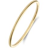 Lucardi - Dames Ring - Geelgouden - 14 Karaat Goud - Smal