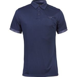 Func Factory mannen Poloshirt FLynn donkerblauw maat S