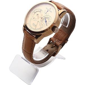 20 acryl Horlogehouders-robuust-stabiele Opberghouder voor hoogwaardig horloge, transparant, Modern