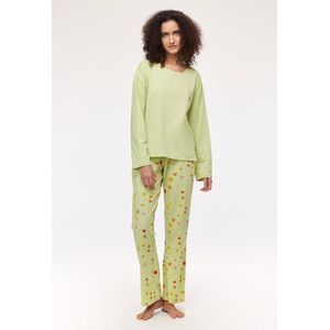 Woody - Dames Pyjama - Lichtgroen - XL