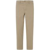 Chino Broek - Katoen - Nauwsluitende Pasvorm - Zakken met Knopen