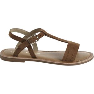 Lola - Meisjessandalen - Zwart - Leer - Verstelbare Gespen