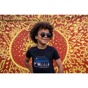 Moon Rebel T-shirt Dylan zwart 110/116