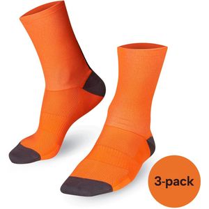 Bioracer Classic - Fietsshirt Unisex Korte Mouw - Oranje - Maat S