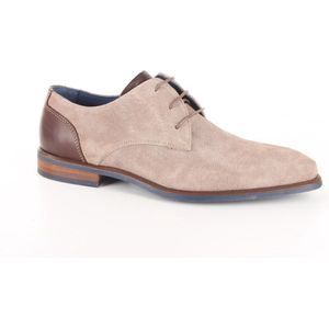 Berkelmans - Arcos - Geklede Veterschoenen - Beige - Leer - Rubber