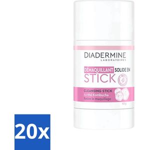 20 x Diadermine - Essential Care - Cleansing Stick - Kombucha - 40g - Hydraterende Reiniging - Natuurlijke Verzorging
