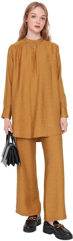 Trendyol Vrouwen Standaard mouw Kraag Tweedelige set