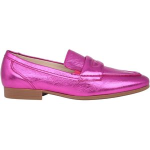 Gabor - Mocassin Loafers - Paars - Lakleer - Slip-on Ontwerp