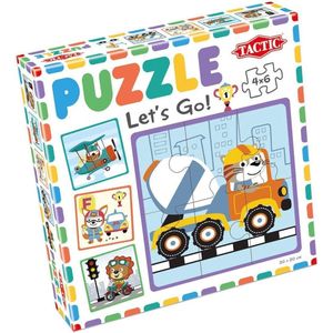 My First Puzzle 4x6 stukjes: Let's Go!