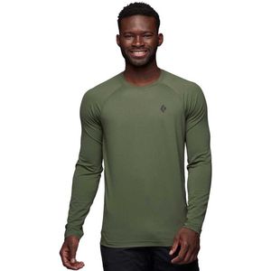 Black Diamond - Alpenglow L/S Crew - Longsleeve - Olijfgroen