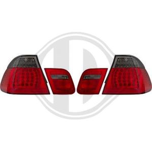 Diederichs - 1214897 - Achterlichten - Rood - Vierdelig - ECE-getest