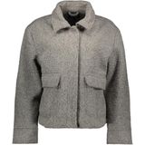 Only Jas Onlsanne Boucle Short Jacket Bf Otw 15358870 Medium Grey Melange Dames Maat - XL
