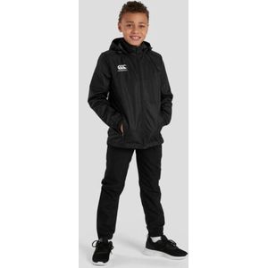 Club - Full Zip Rain Jacket - Zwart - Junior
