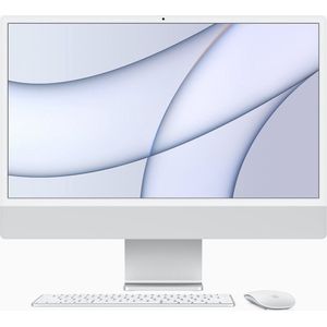 iMac 24-inch 4.5K M1 8-core CPU 8‑core GPU 8GB 1TB Zilver