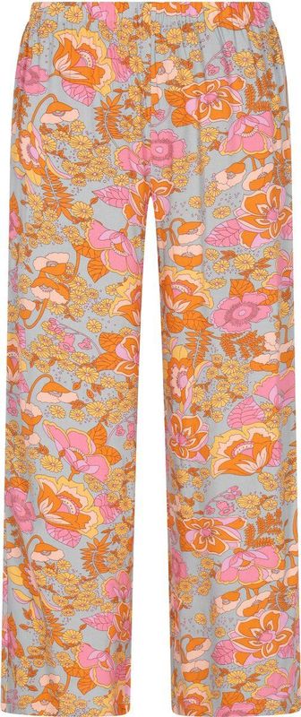 usha FESTIVAL Jurk 'Festival'  lichtblauw / oranje / abrikoos / pink