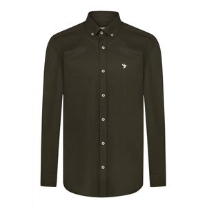 Felix Hardy Overhemd - Overhemden - 97% Katoen Heren Donkergroen - 2Xl